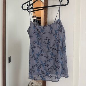 Moussy SHEER EMBROIDERED CAMI